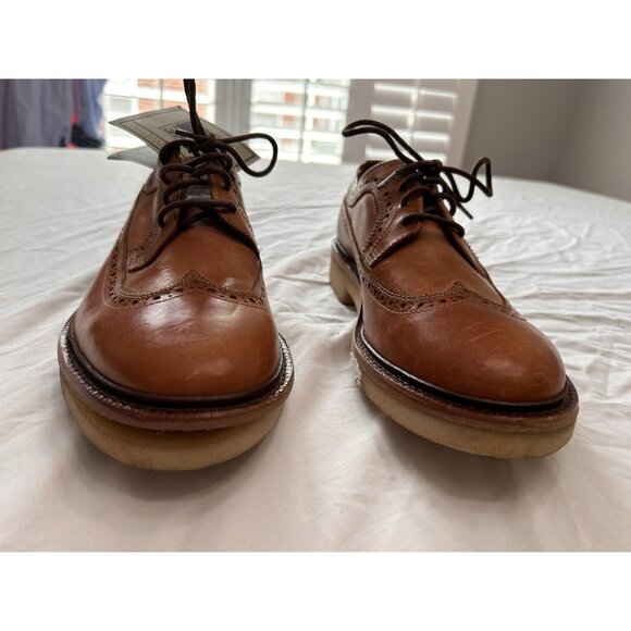 Frye Wingtip Leather Brogue Shoes, Oxford Formal Dress Shoes, SzUS 10.5 main image 12